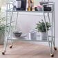 Linon Home Decor Mid-Century Bar Cart in Mint, , large