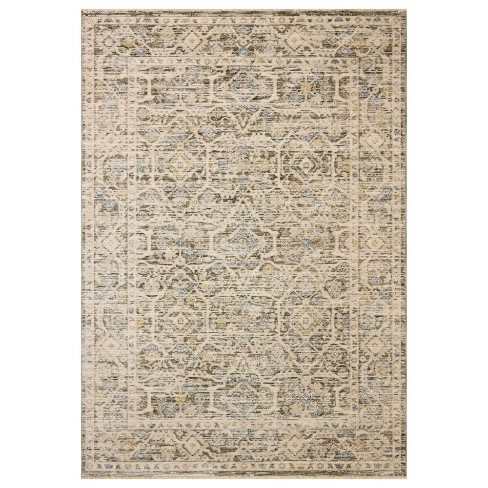 Loloi Clarisse Olive and Ivory 2" x 3" Area Rug, , large