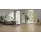 Mannington Restoration Bespoke Cashmere 8" x 48" Oak Laminate Plank, , large