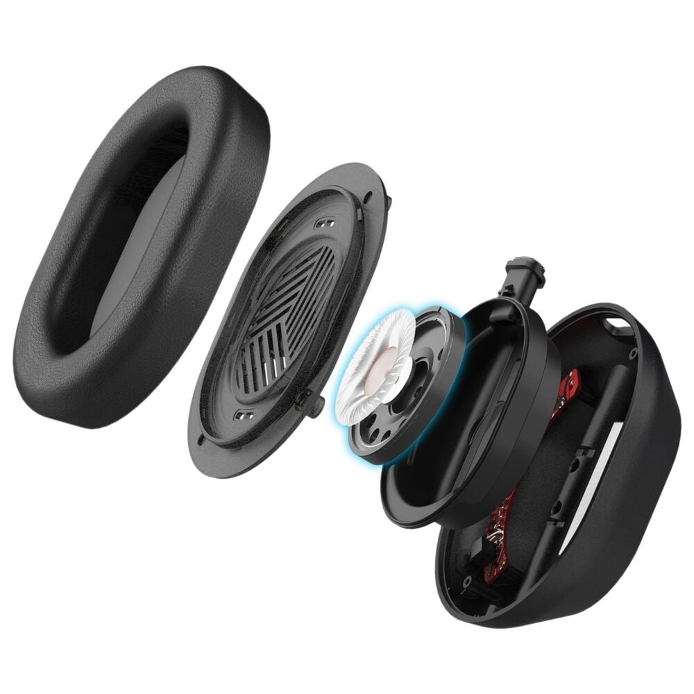 JLab Midnight Wireless Gaming Headset in Black, , large