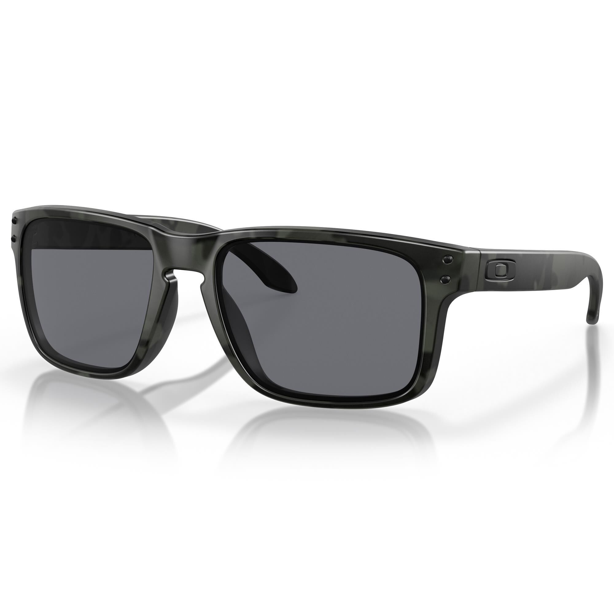 Oakley Holbrook Sunglasses with Grey Lenses in Multicam Black
