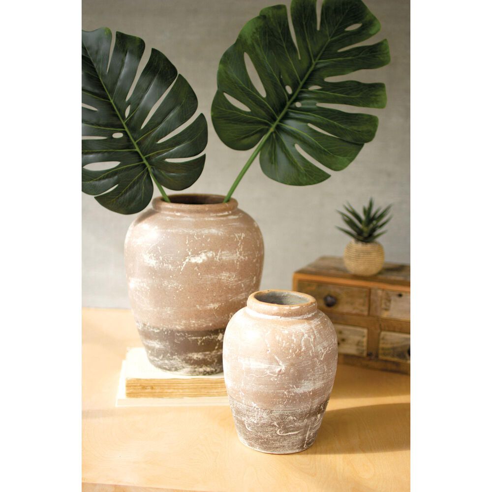 Kalalou Urn in Beige &#40;Set of 2&#41;, , large