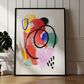 HOMLUX 24" x 18" Canvas Art with Black Frame in Multicolor, , large