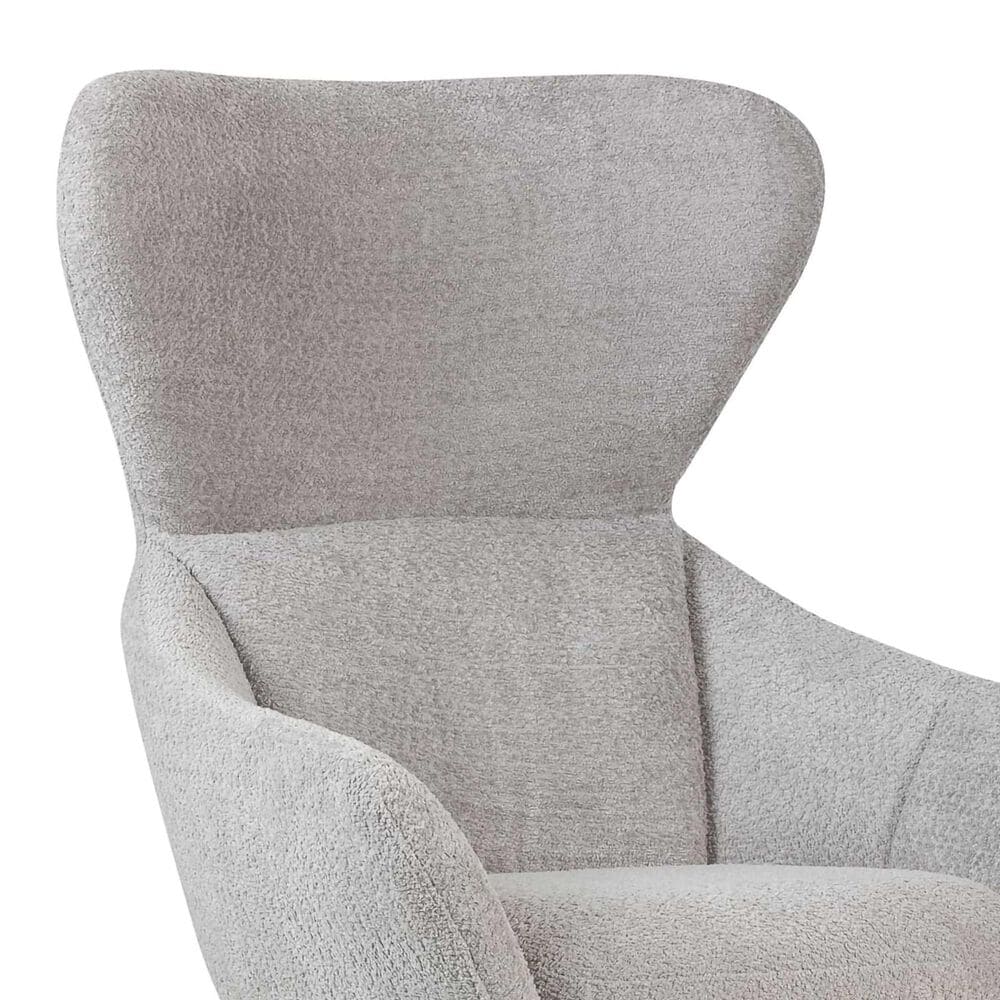 Impressions Vanity Serena Vanity Chair in Light Grey, , large