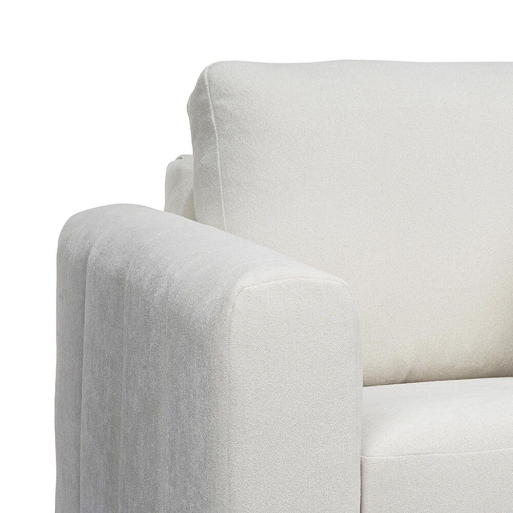 Decor-Rest Furniture Chair and a Half in Ivory, , large