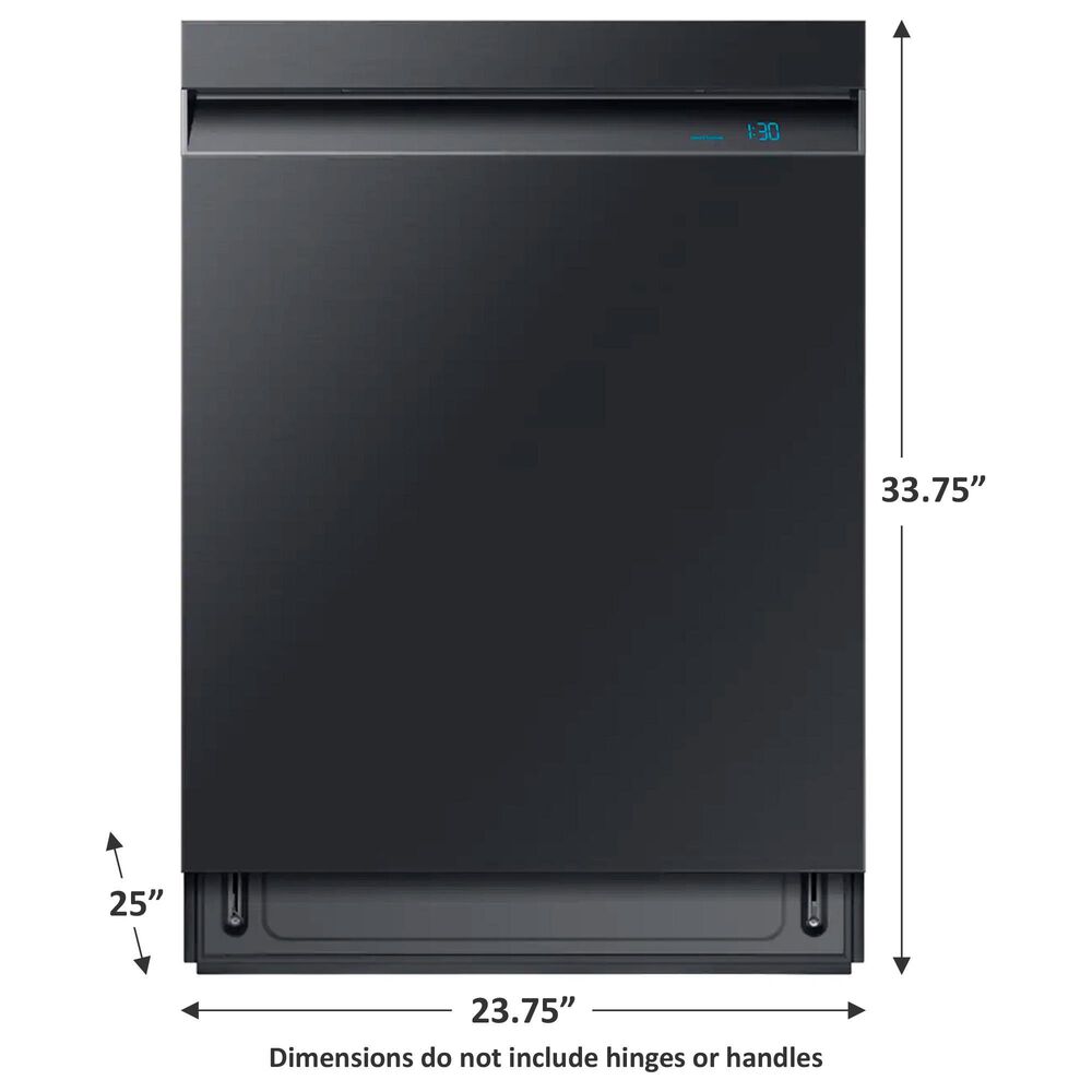 Samsung Built-In Dishwasher Linear Wash 39 dBA in Fingerprint Resistant Black Stainless Steel, , large