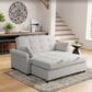 Lifestyle Solutions Hampton Queen Sleeper Sofa in Oatmeal, , large