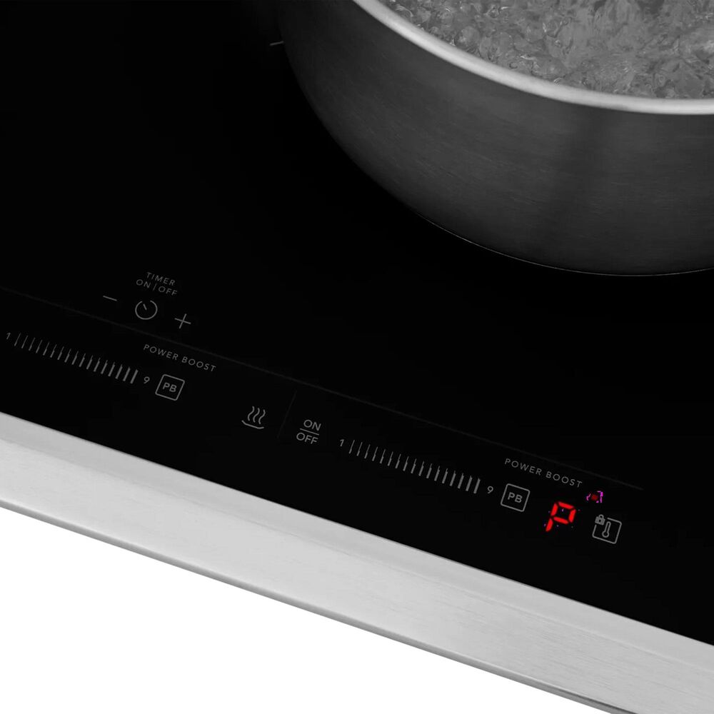 Frigidaire Gallery 30" Induction Cooktop with MatteGuard Surface in Stainless Steel and Black, , large