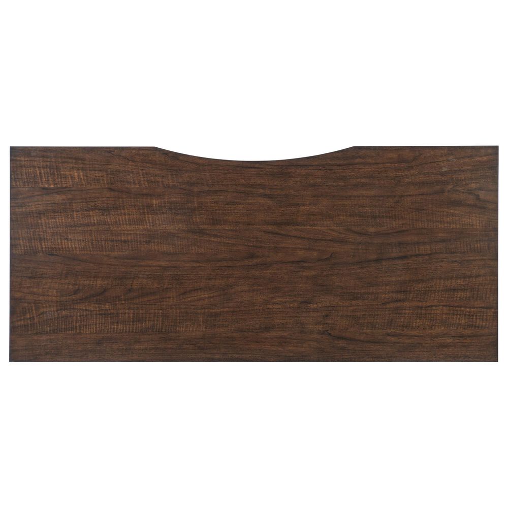 Hooker Furniture Diplomat Writing Desk in Dark Figured Walnut, , large