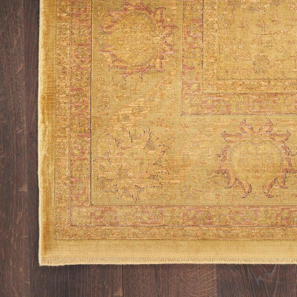 Nourison Luxurious 2&#39; x 3&#39; Gold Area Rug, , large