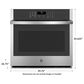 GE Appliances 30" Single Electric Wall Oven in Stainless Steel, , large