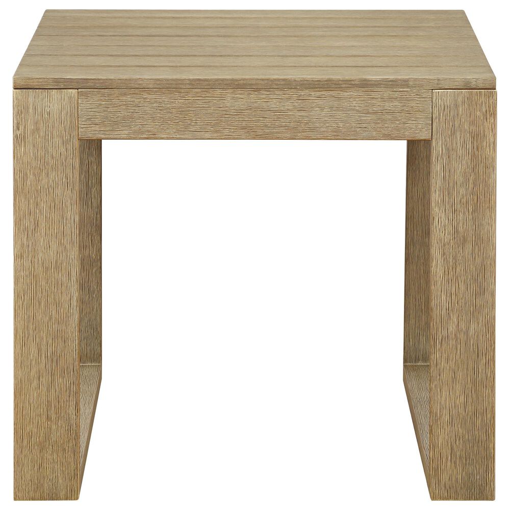 Linon Home Decor Silas Side Table in Brown, , large