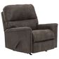 Ashley Navi Rocker Recliner in Smoke, , large