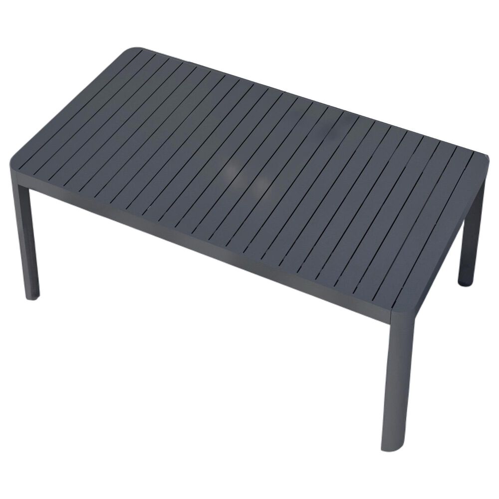 International Home Miami Pontel 11-Piece Rectangular Extendable Patio Dining Set in Grey, , large