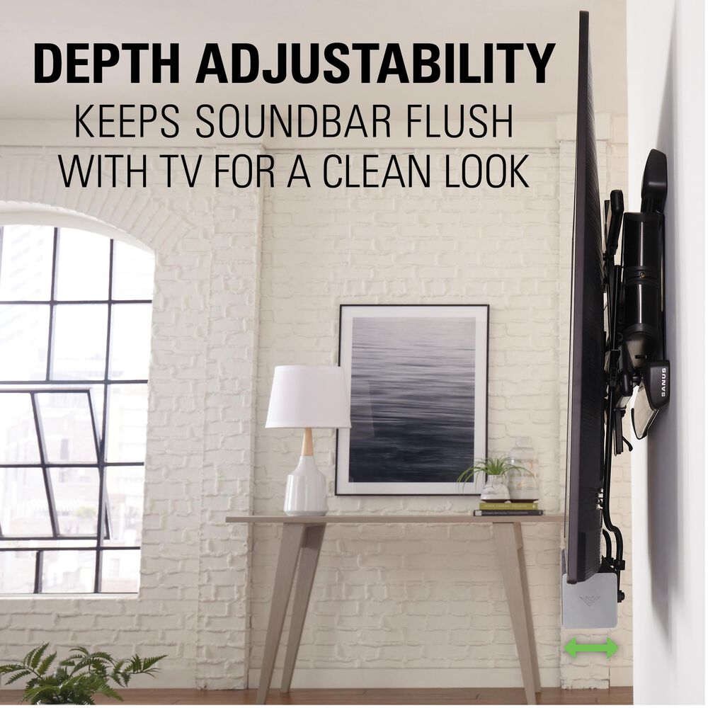 Sanus Universal Soundbar Mount - Depth Adjustable, , large