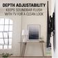 Sanus Universal Soundbar Mount - Depth Adjustable, , large