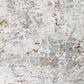 Surya Dresden White, Gray, Medium Gray, Light Slate, Mustard and Rust 5" x 7"5" Area Rug, , large