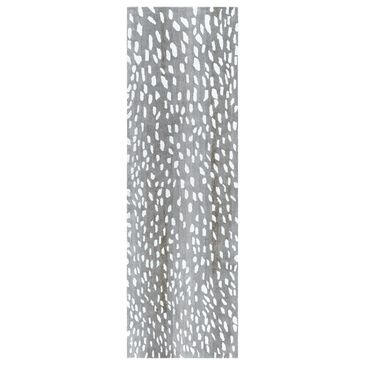 Surya Carpet, Inc. Athena 3" x 12" Medium Gray, Light Gray and Cream Runner, , large