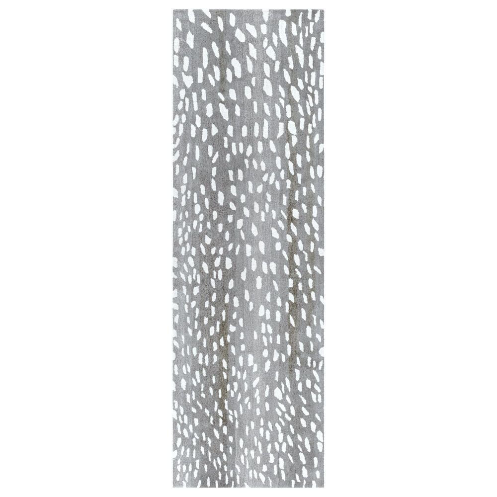Surya Athena 3" x 12" Medium Gray, Light Gray and Cream Runner, , large