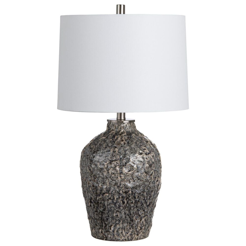 Crestview Collection 27.5&quot; Ceramic Table Lamp in Blue and Grey, , large