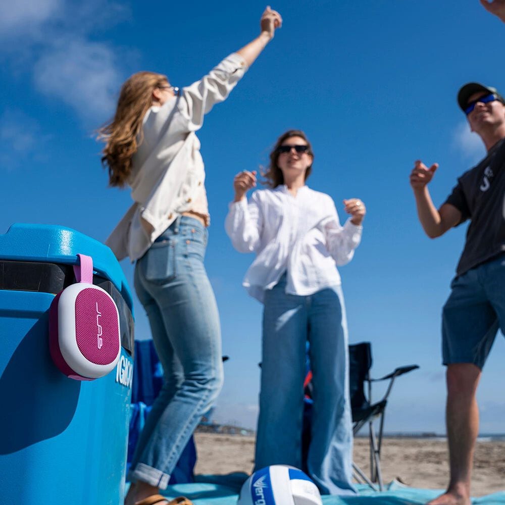 JLab Pop Party Ultra-Portable Bluetooth Speaker in Mulberry, , large