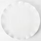 Supreme 16" Melamine Round Serving Large Platter in White, , large