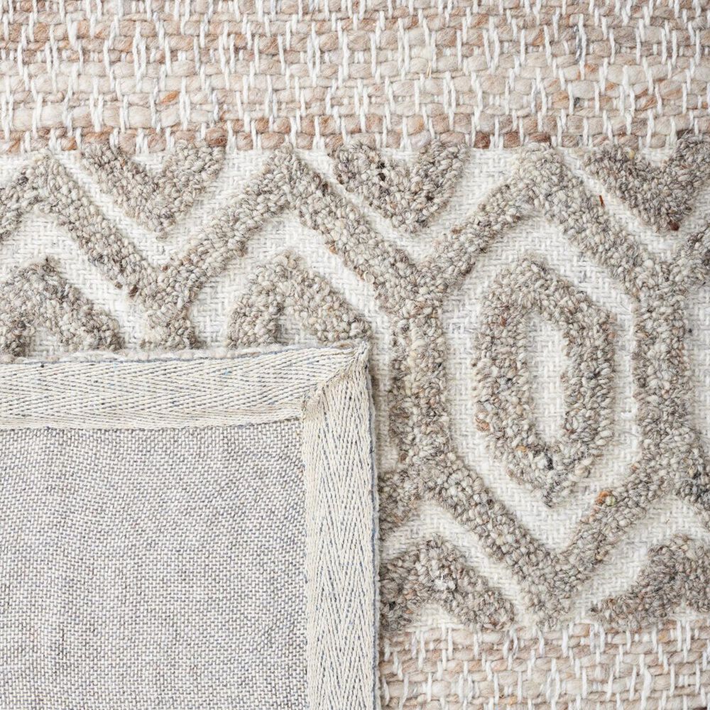 Safavieh Natura NAT610B 2&#39;3&quot; x 9&#39; Beige and Ivory Runner, , large