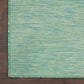 Nourison Positano 9" x 12" Blue and Green Indoor/Outdoor Area Rug, , large