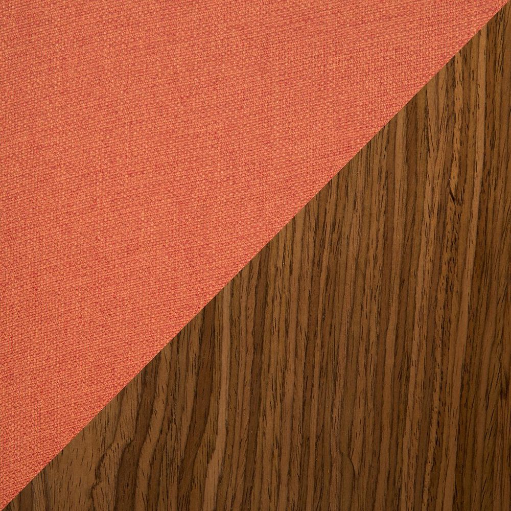 Lumisource Serena Barstool in Orange/Walnut, , large