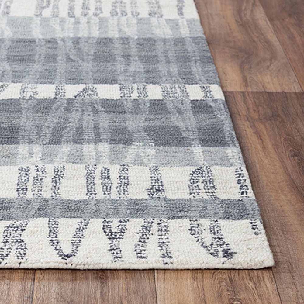 RIZZY Taylor TAY890 5&#39; x 7&#39;6&quot; Charcoal Area Rug, , large