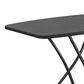 DHP Folding Activity Table in Black (Set of 2), , large