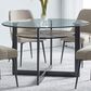 Steve Silver Olson Round Dining Table in Caramel - Table Only, , large