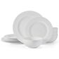 Lifetime Brands Ciara 12-Piece Dinnerware Set in White, , large