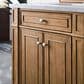 James Martin Vanities Bristol 72" Double Bathroom Vanity in Saddle Brown with 3 cm Carrara White Marble Top and Rectangular Sinks, , large