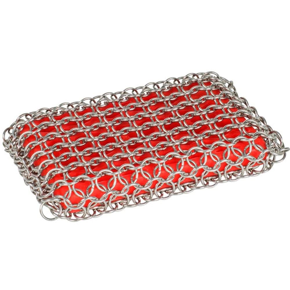 Lodge Chainmail Scrubbing Pad in Red, , large