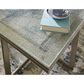 Urban Home Eliza Console Table in Clear Glass, , large