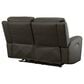 Flexsteel Jarvis Power Reclining Loveseat with Headrests in Mica, , large