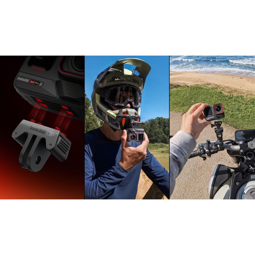 Insta360 Ace Pro 2 Standard Bundle Action Camera with Dual Battery in Black, , large