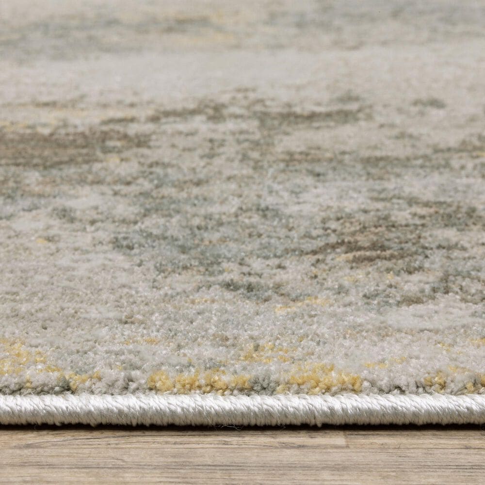 Oriental Weavers Mallory Beige and Yellow 3&#39;3&quot; x 5&#39; Area Rug, , large