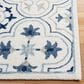 Safavieh Micro-Loop 5" x 8" Ivory and Sage Area Rug, , large