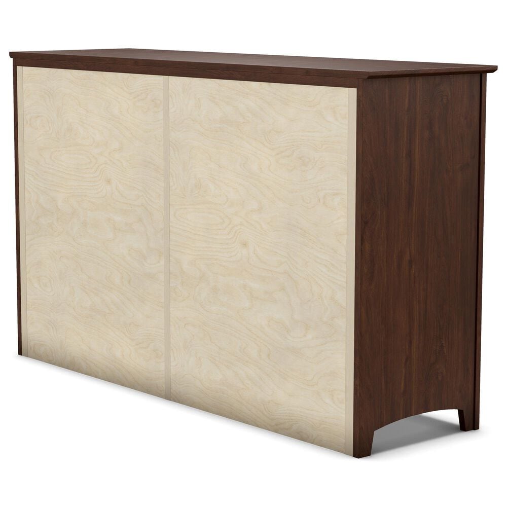 Archbold Furniture Shaker 10-Drawer Dresser in Brown Mahogany, , large