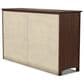 Archbold Furniture Shaker 10-Drawer Dresser in Brown Mahogany, , large