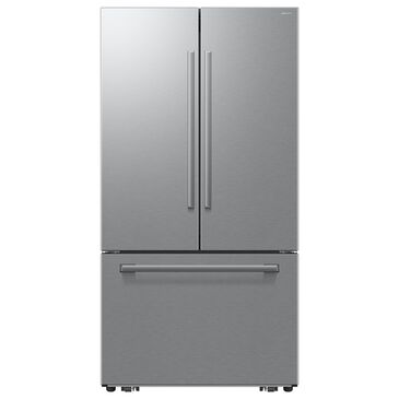 Samsung Bespoke AI 25 Cu. Ft. French Door Refrigerator with Zero Clearance Fit and In-Door Tall Water Dispenser in Fingerprint Resistant Stainless Steel, , large