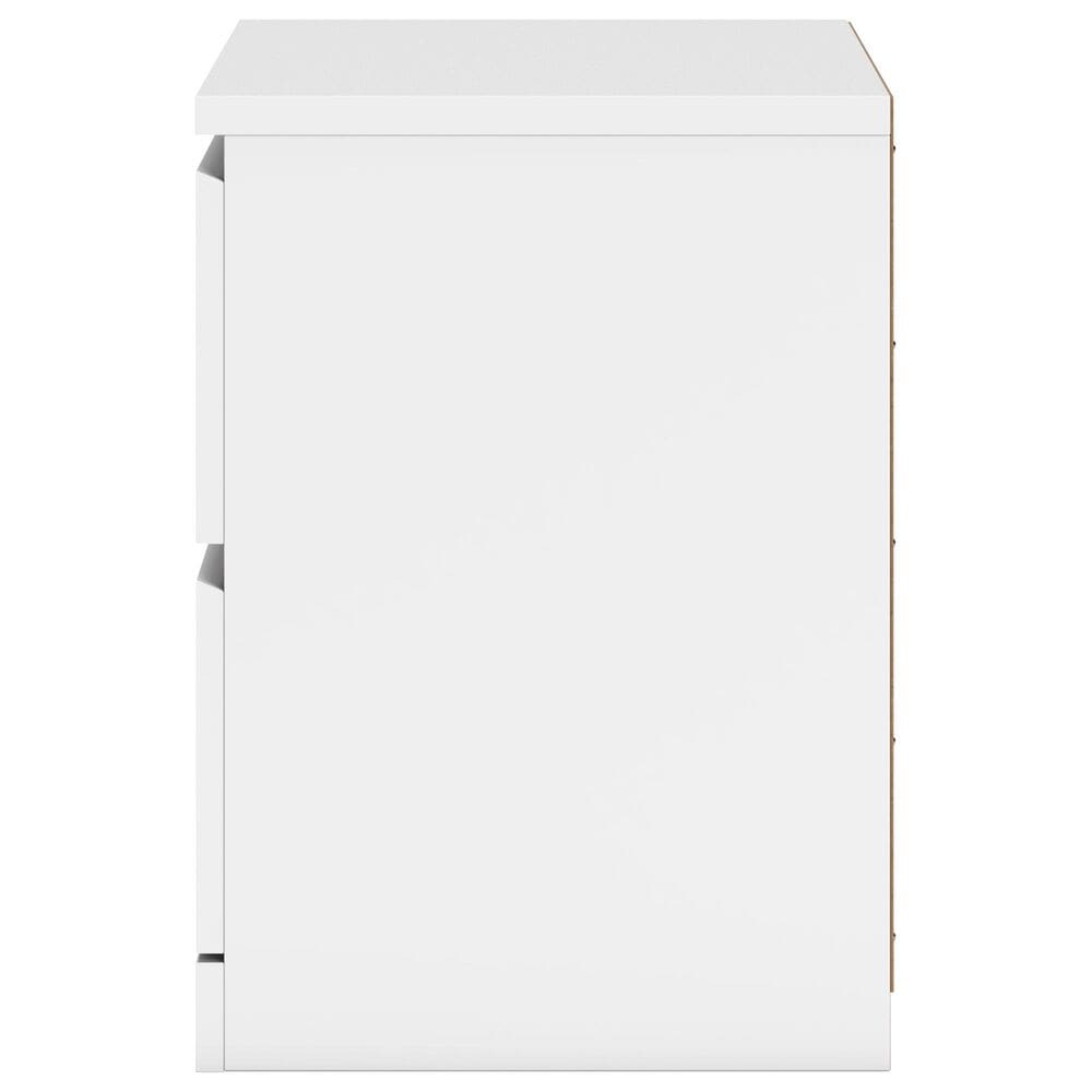 Ashley Onita 2-Drawer Nightstand in White, , large