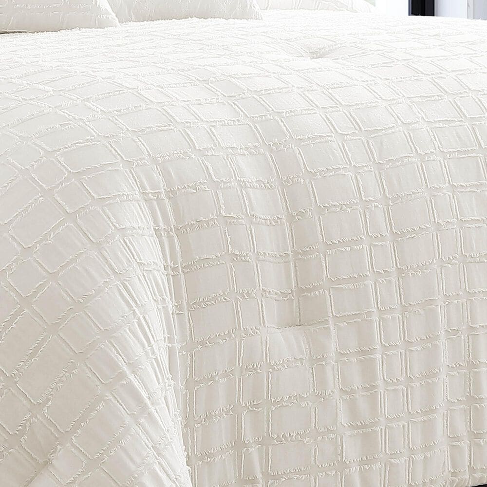 Hallmart Collectibles Kensington 6-Piece King Comforter Set in White, , large