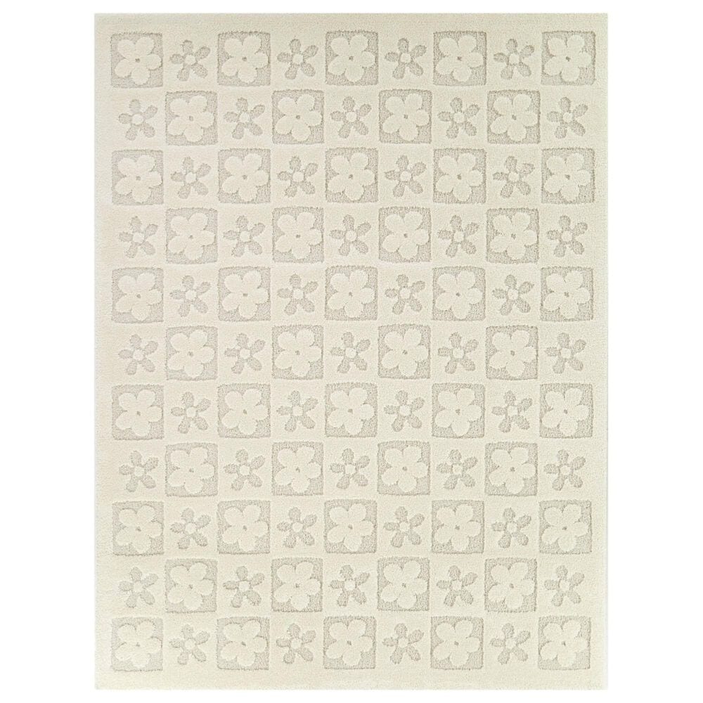 Balta Rugs Alyson 7"10" x 10" Cream Area Rug, , large