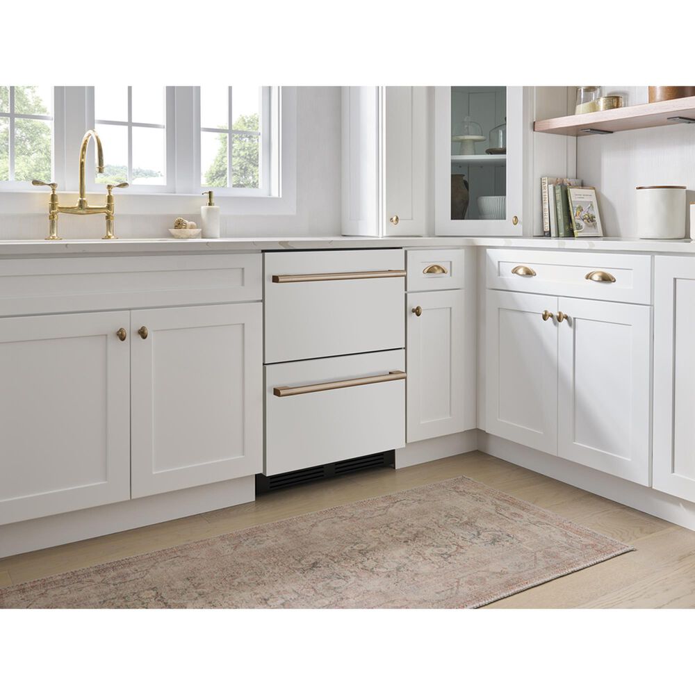 Zephyr 5.1 Cu. Ft. Dual Zone Refrigerator Drawers in Panel Ready, , large