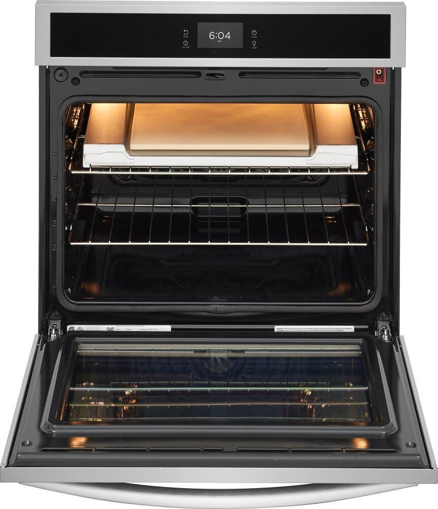 Frigidaire Gallery 30" Single Wall Oven with Stone Baked Pizza in Stainless Steel, , large