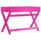Linon Home Decor Peggy Writing Desk in Raspberry Pink, , large