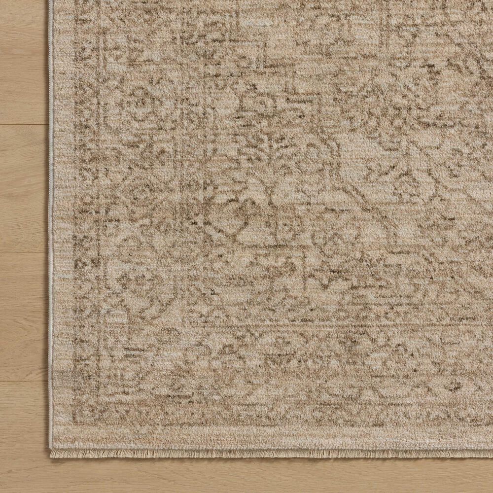Loloi II Newman 2&#39;7&quot; x 8&#39; Taupe and Bone Runner, , large
